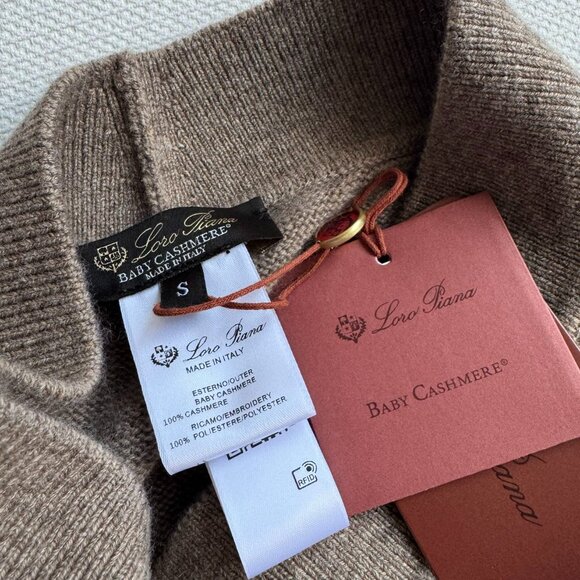 Loro Piana Classic Cable Knit Textured Cashmere Pants - Picture 2 of 6